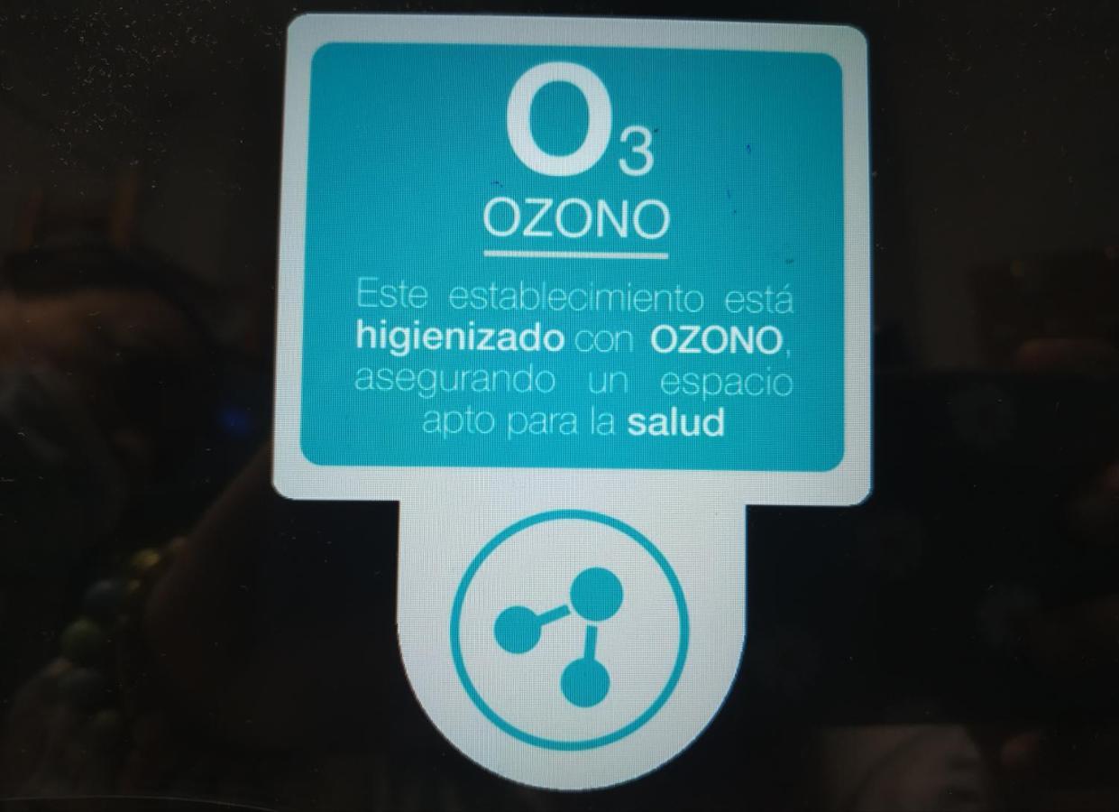 Hostal Paco'S Séville Extérieur photo Ozone disinfection sign